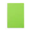 Smythson Chelsea Notebook In Panama In Apple Green