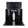 Smythson Cocktail Box In Panama In Black