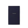 Smythson Cocktail Panama Notebook In Navy