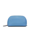 Smythson Cosmetic Case In Panama In Nile Blue