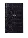 Smythson Crocodile-effect 2026 Weekly Diary In Blue