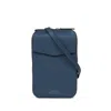 Smythson Crossbody Pouch In Ludlow In Admiral Blue