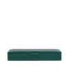 Smythson Cufflink Box In Panama In Forest