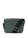 Smythson Double-zip Shoulder Bag In Green