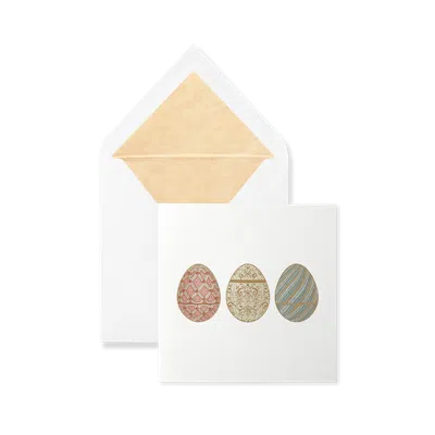 Smythson Easter Eggs Card