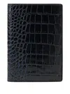 Smythson Embossed Passport-cover In Blue