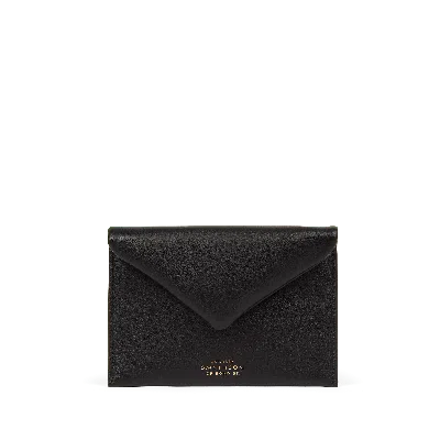 Smythson Envelope Pouch In Milton In Pink