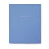Smythson Evergreen Large Notebook Refill In Silver