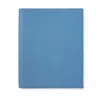 Smythson Evergreen Large Refillable Diary In Ludlow In Nile Blue