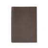Smythson Evergreen Refillable Diary In Ludlow In Dark Taupe
