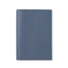 Smythson Evergreen Refillable Notebook In Ludlow In Admiral Blue