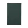 Smythson Evergreen Refillable Notebook In Ludlow In Bottle Green