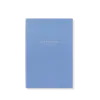 Smythson Evergreen Small Notebook Refill In Silver