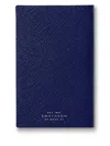Smythson Golf Notes Panama Notebook (14cm X 9cm) In Blue
