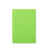 Smythson Happiness Chelsea Notebook In Panama In Apple Green