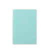 Smythson Happiness Chelsea Notebook In Panama In Bright Aqua