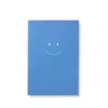 Smythson Happiness Chelsea Notebook In Panama In Nile Blue