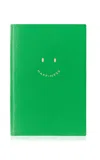 Smythson Happiness Leather Notebook In Green