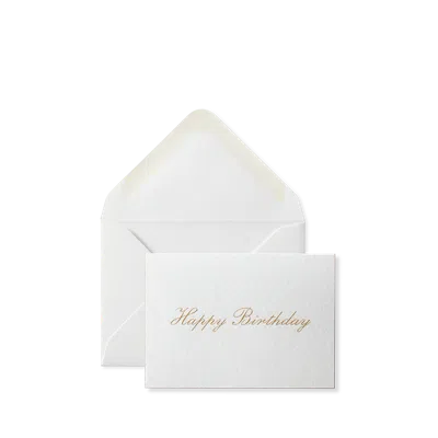 Smythson Happy Birthday Gift Cards