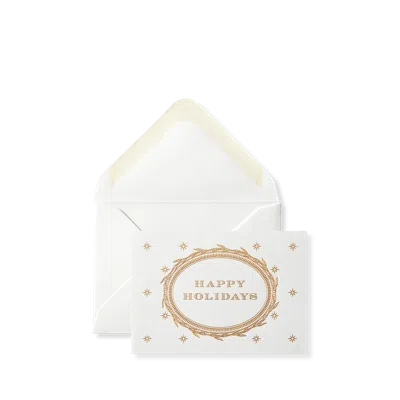 Smythson Happy Holidays Christmas Gift Card Set