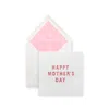 Smythson Happy Mother's Day Card In White