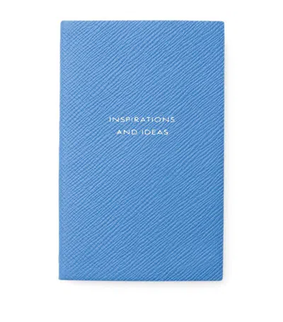 Smythson Inspirations And Ideas Panama Notebook