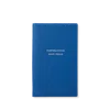 Smythson Inspirations And Ideas Panama Notebook In Cerulean