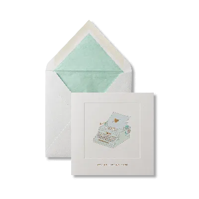Smythson Just My Type Card