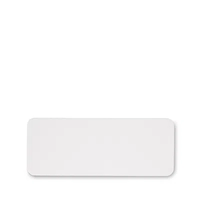 Smythson Large Flat Place Cards In Silver