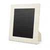 Smythson Large Photo Frame In Panama In Chalk