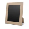 Smythson Large Photo Frame In Panama In Sandstone