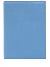 Smythson Ldw Evergreen Notebook In Blue