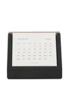 Smythson 2025 Desktop Calendar In Panama In Black