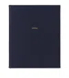 Smythson Leather Kings Vertical 2026 Diary In Blue