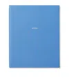 Smythson Leather Kings Vertical 2026 Diary In Blue