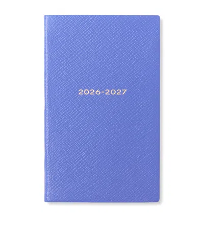 Smythson Leather Panama 2026/27 Diary In Purple