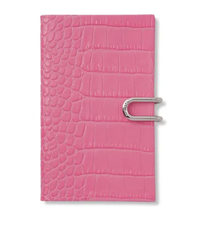 Smythson Leather Panama Weekly Diary 2027 In Pink
