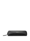 Smythson Leather Pencil Case (5cm X 20.5cm) In Black