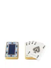 Smythson Leather Playing Cards Case In Multi