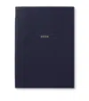 Smythson Leather Soho A5 2026 Diary In Blue