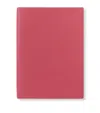 Smythson Leather Soho Notebook In Pink
