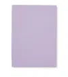 Smythson Leather Soho Notebook In Purple