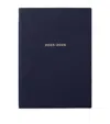 Smythson Leather Soho Planner In Blue