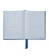 Smythson Leather Soho Planner In Blue
