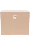 Smythson Leather Trinket Box In Neutrals