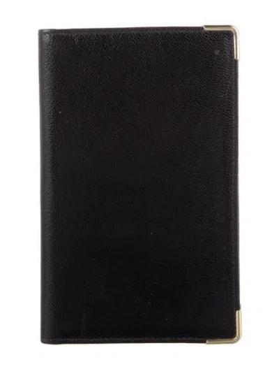 Pre-owned Smythson Leather Wallet In Black