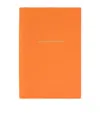 Smythson Leather Wonder Woman Chelsea Notebook In Orange
