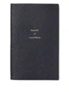 Smythson Make It Happen Panama Notebook In Blue
