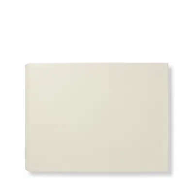 Smythson Medium Photo Album In Panama In Chalk
