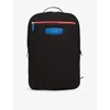 Smythson Mens Norton Colour-block Canvas Backpack Black In Black